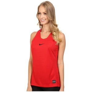 Nike Elite Women's Red Training Basketball Tank Top Size M